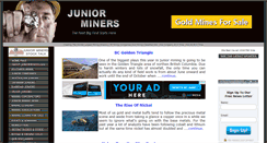 Desktop Screenshot of juniorminers.com